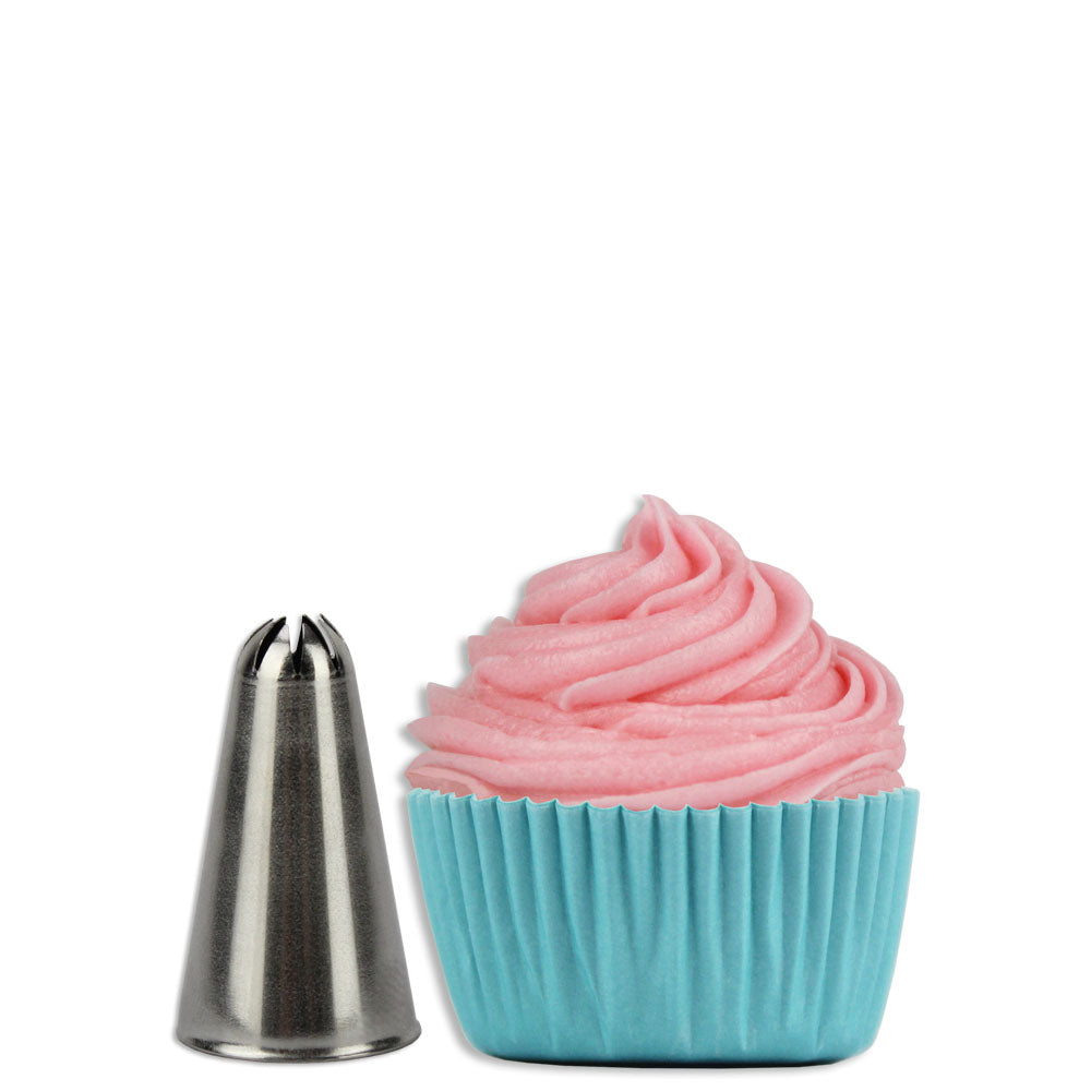 Closed Star MINI Cupcake Decorating Tip #30