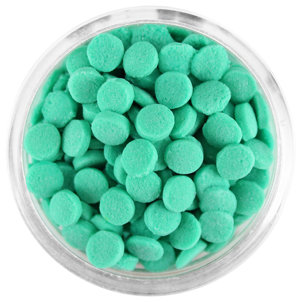 Mint Green Confetti Dot Sprinkles