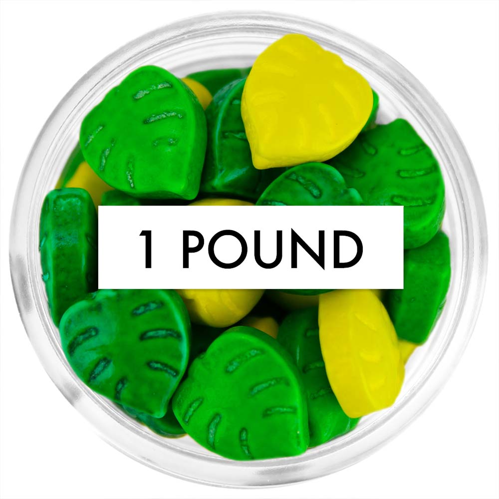 Monstera Leaf Candy Sprinkles 1 LB