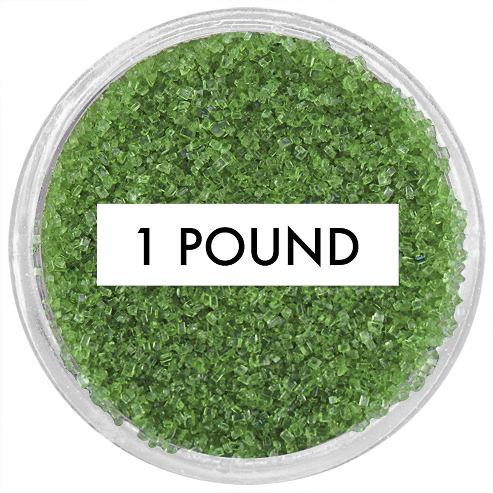 Olive Green Sanding Sugar 1 LB