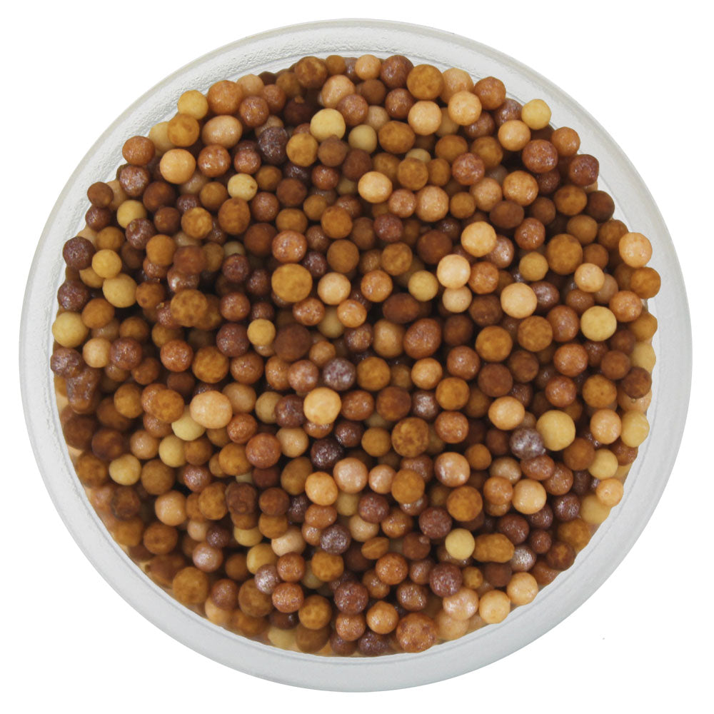 Ombré Caramel Brown Nonpareils Blend