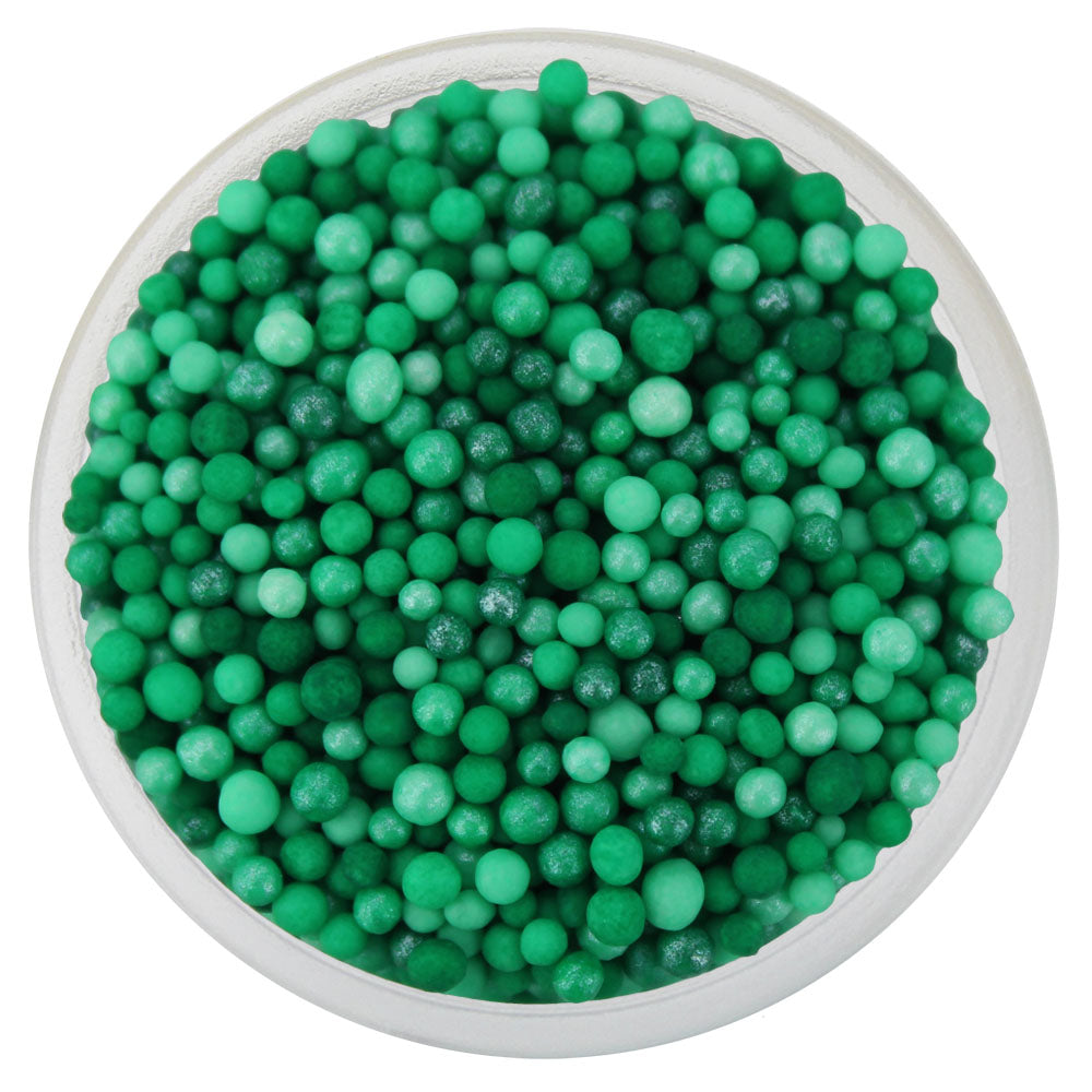 Ombré Clover Green Nonpareils