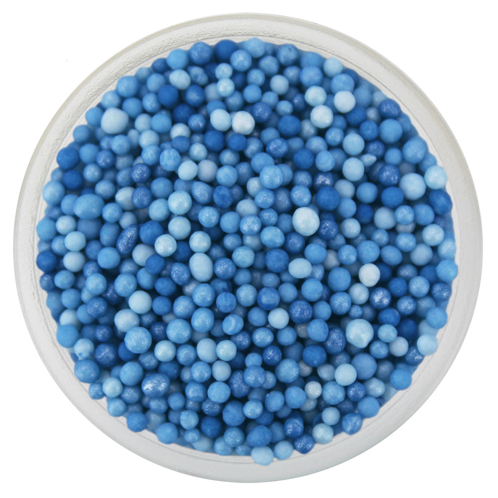 Ombré Gingham Blue Nonpareils Blend