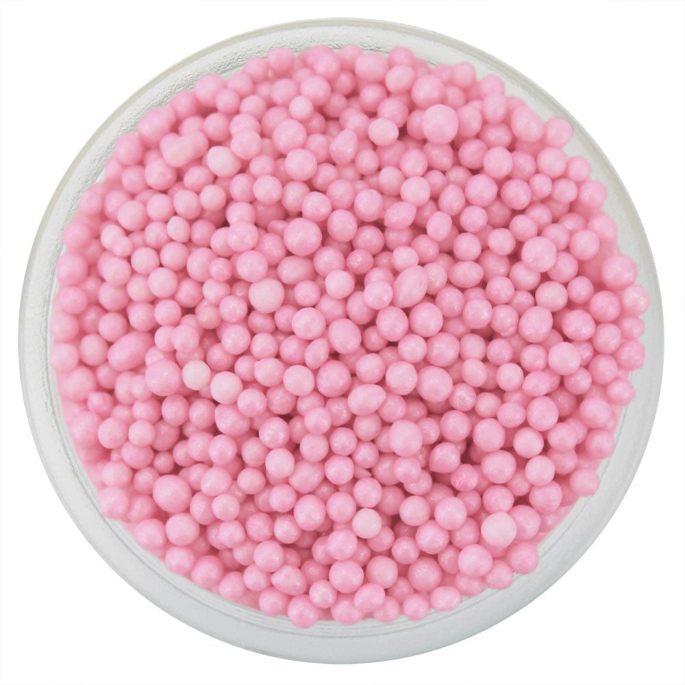 Pearly Blush Pink Nonpareils