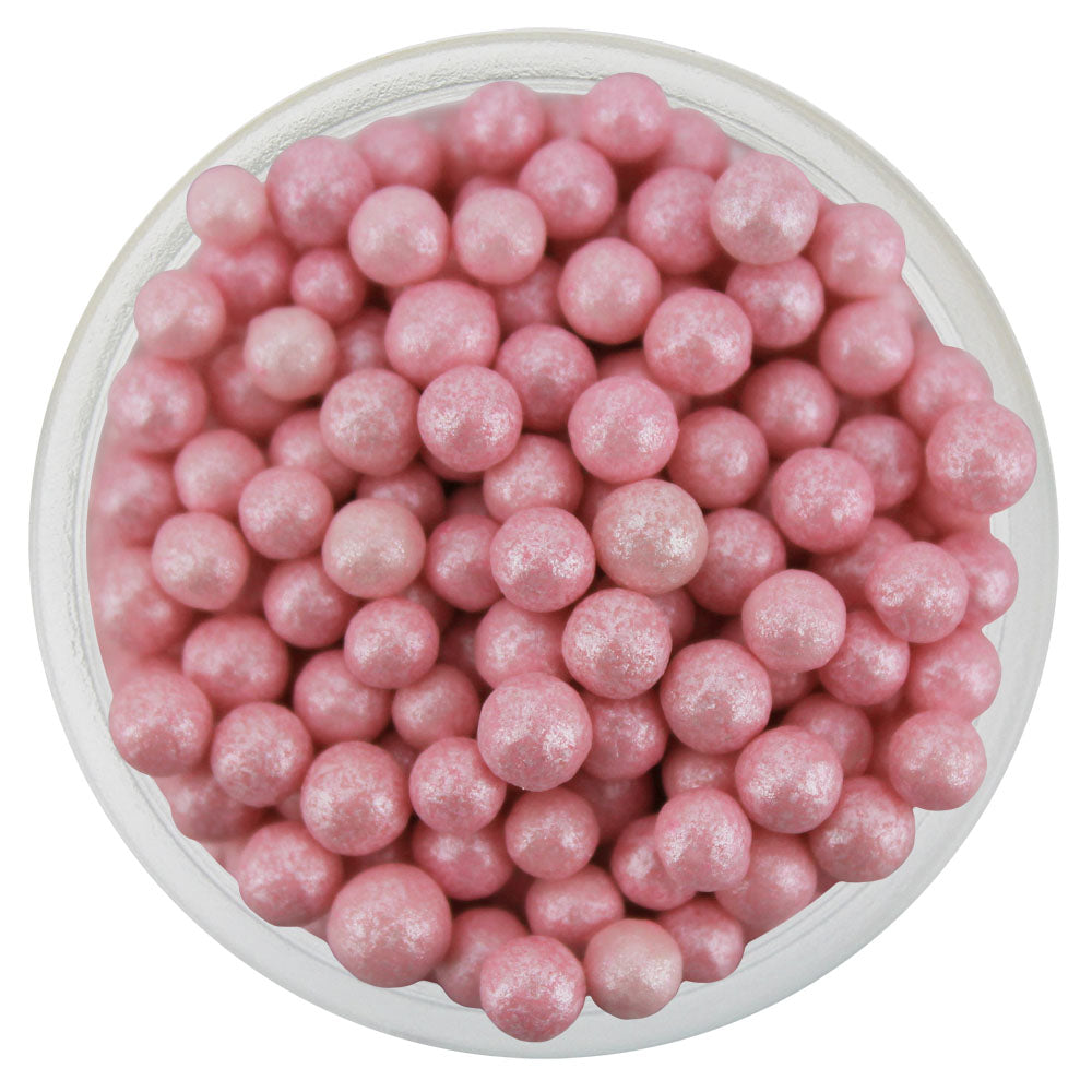 Pearly Blush Pink Sugar Pearls 3MM