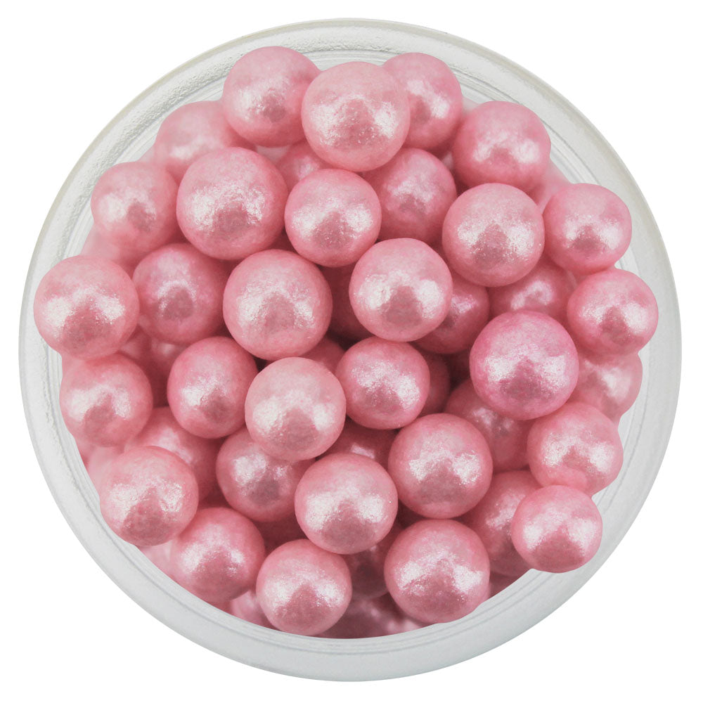 Pearly Blush Pink Sugar Pearls 5MM