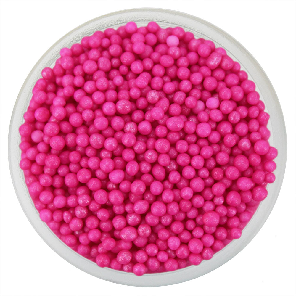 Pearly Candy Pink Nonpareils