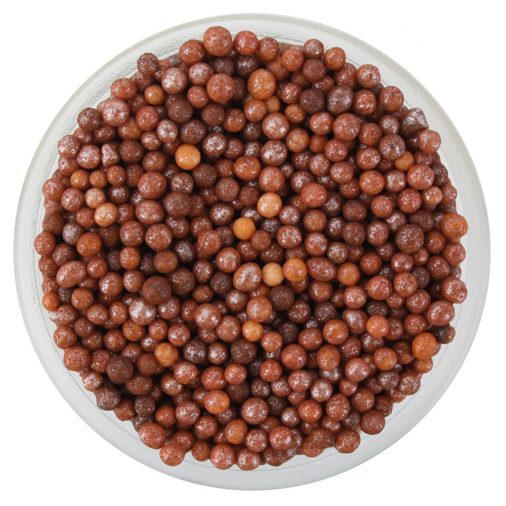 Pearly Cinnamon Brown Nonpareils