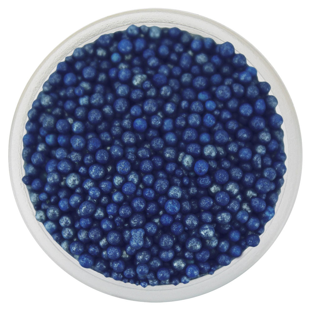 Pearly Dark Blue Nonpareils