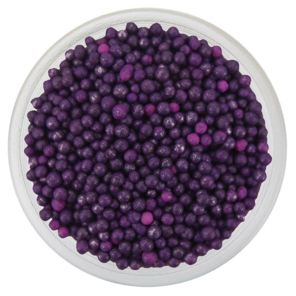 Pearly Dark Purple Nonpareils