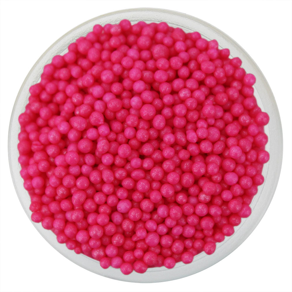 Pearly Electric Pink Nonpareils