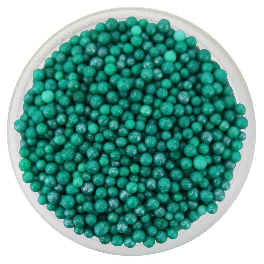 Pearly Emerald Green Nonpareils
