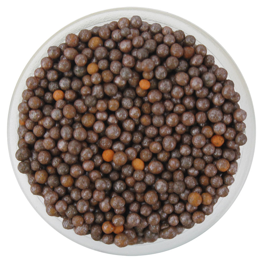 Pearly Espresso Brown Nonpareils