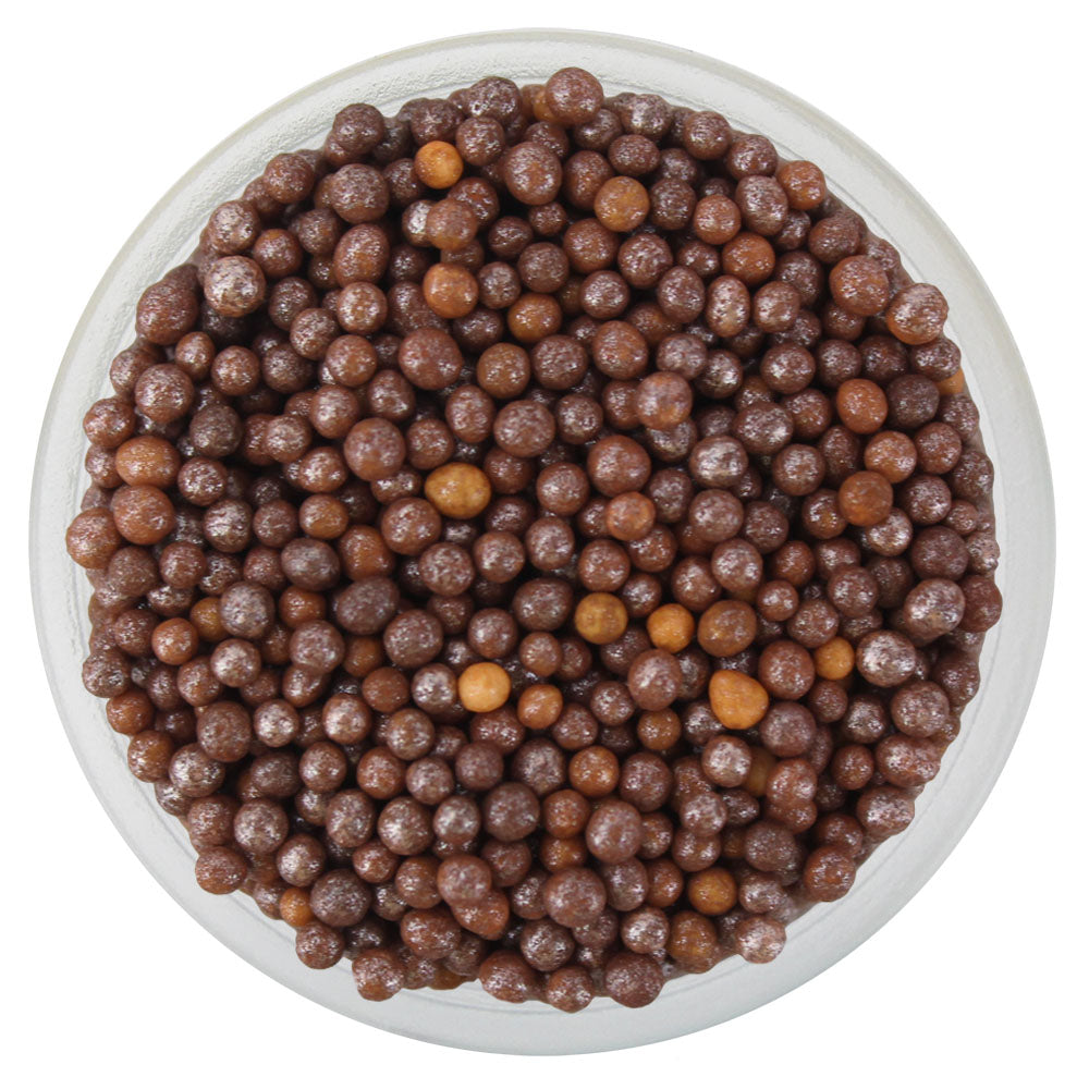 Pearly Gingerbread Brown Nonpareils