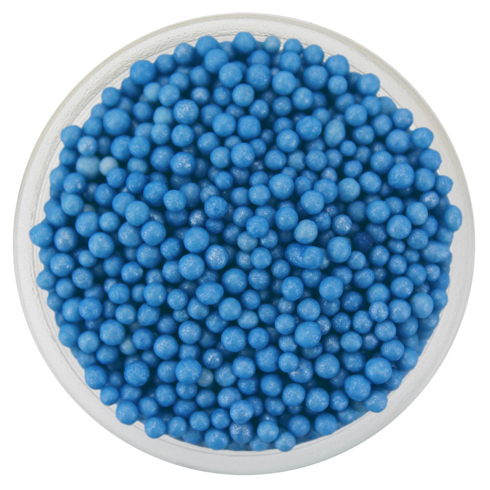 Pearly Gingham Blue Nonpareils Blend