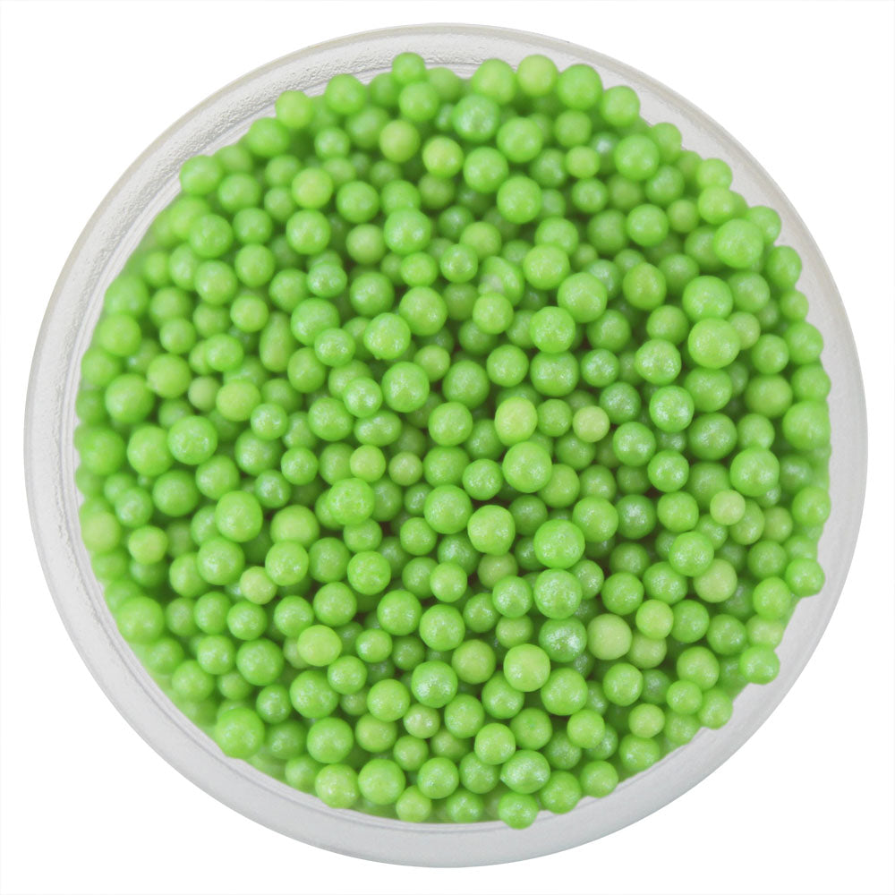 Pearly Light Apple Green Nonpareils