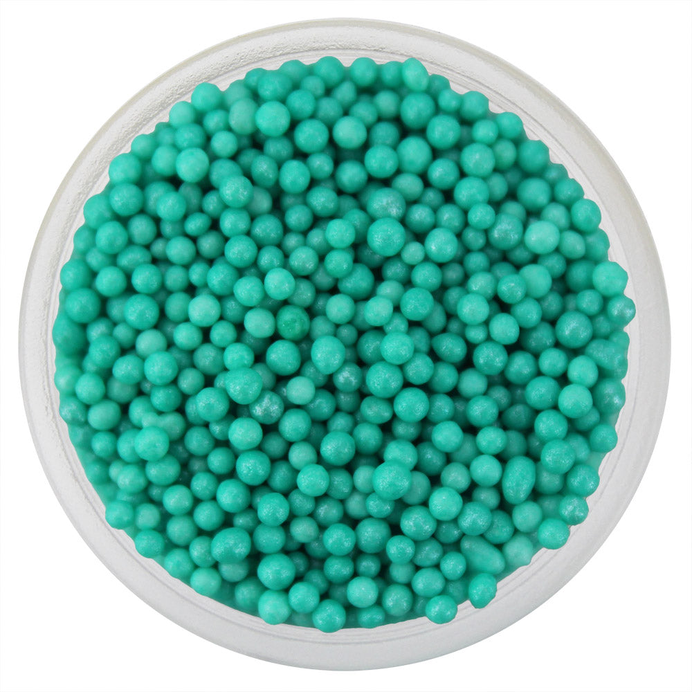 Pearly Light Aqua Green Nonpareils
