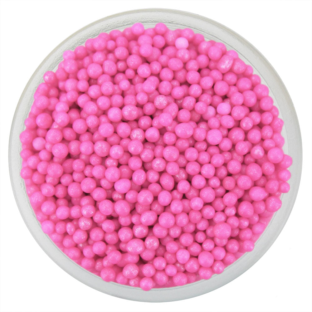 Pearly Light Candy Pink Nonpareils