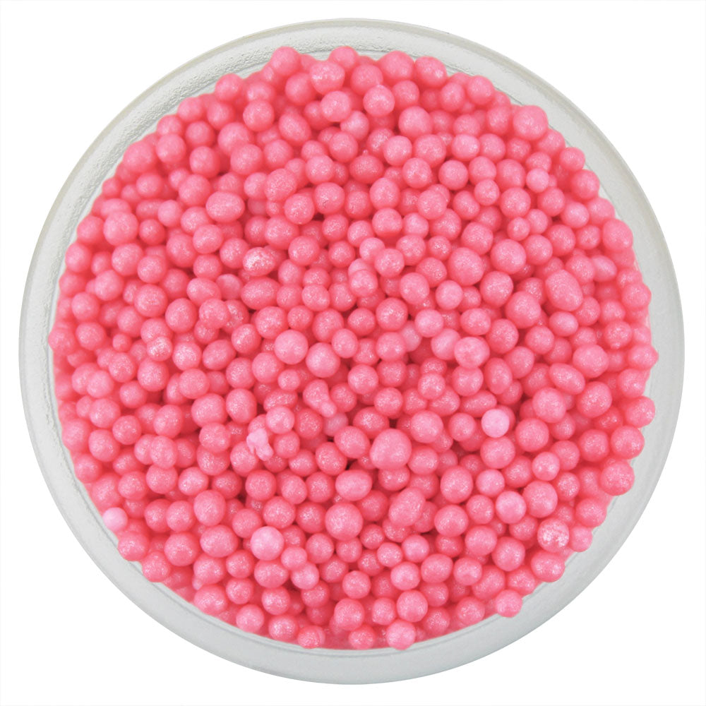 Pearly Light Flamingo Pink Nonpareils