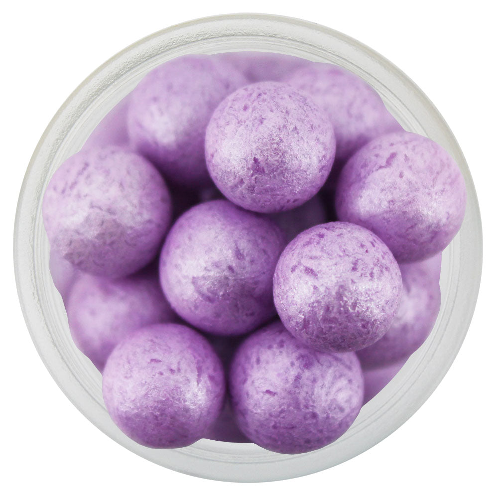 Pearly Light Lavender Sugar Pearls 10MM