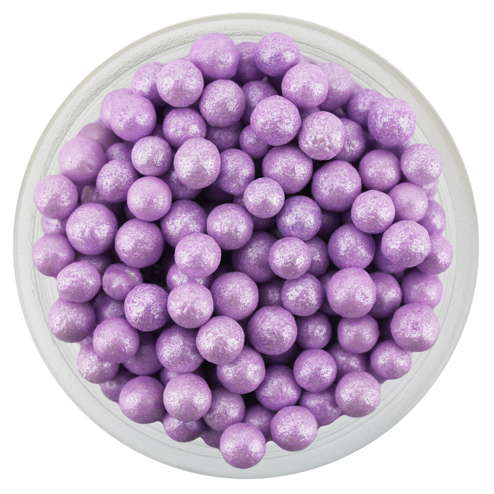 Pearly Light Lavender Sugar Pearls 3MM