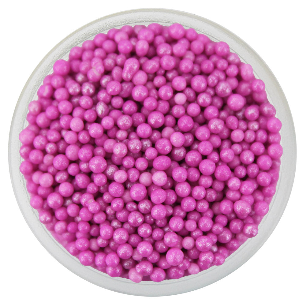 Pearly Light Lilac Purple Nonpareils