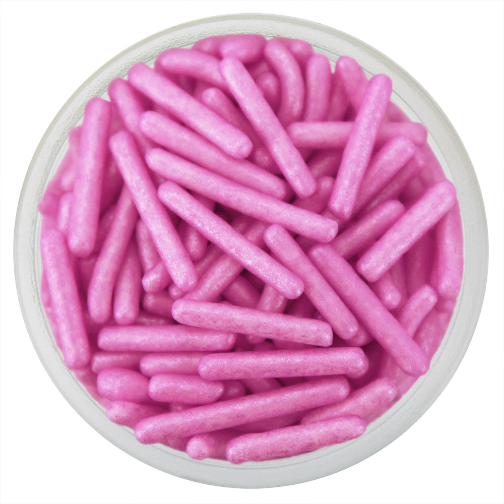 Pearly Light Lilac Purple Thin Jimmies