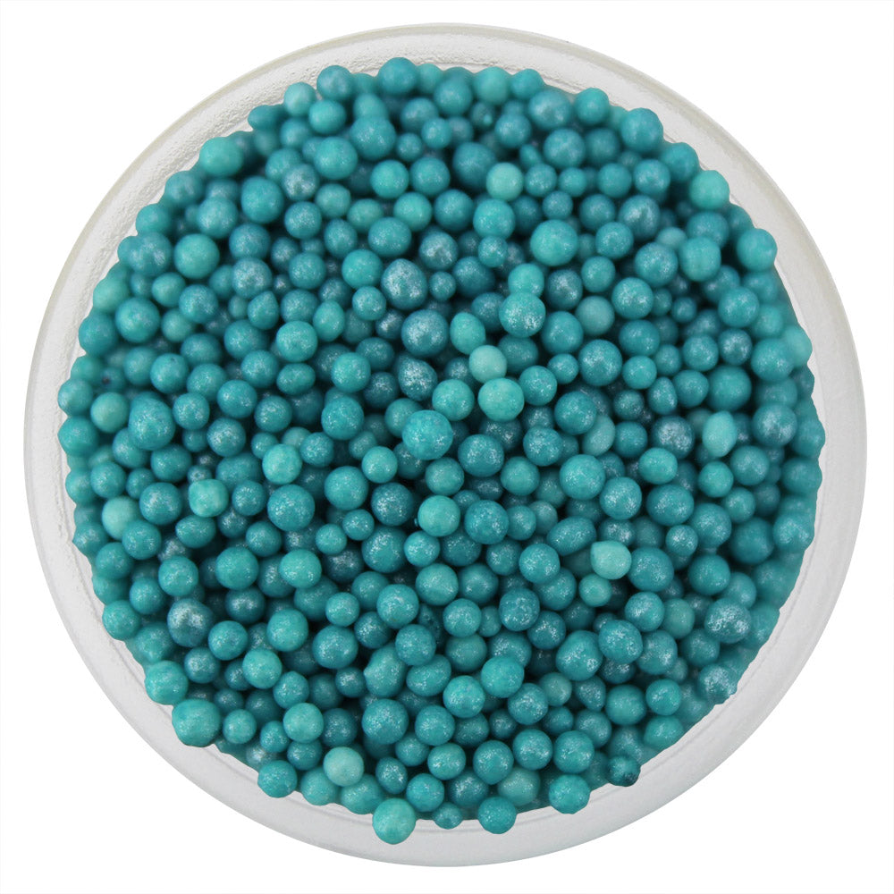 Pearly Light Ocean Teal Nonpareils