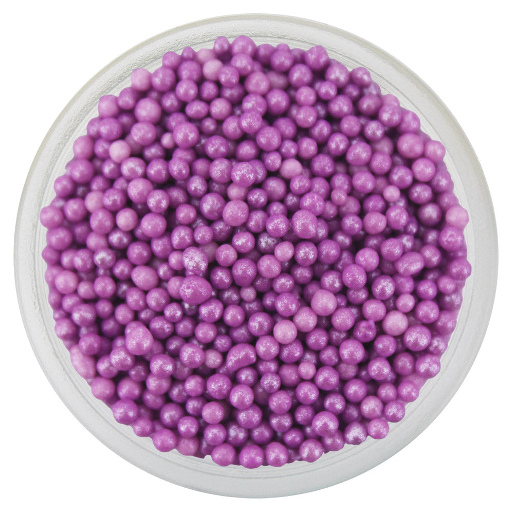 Pearly Light Orchid Purple Nonpareils
