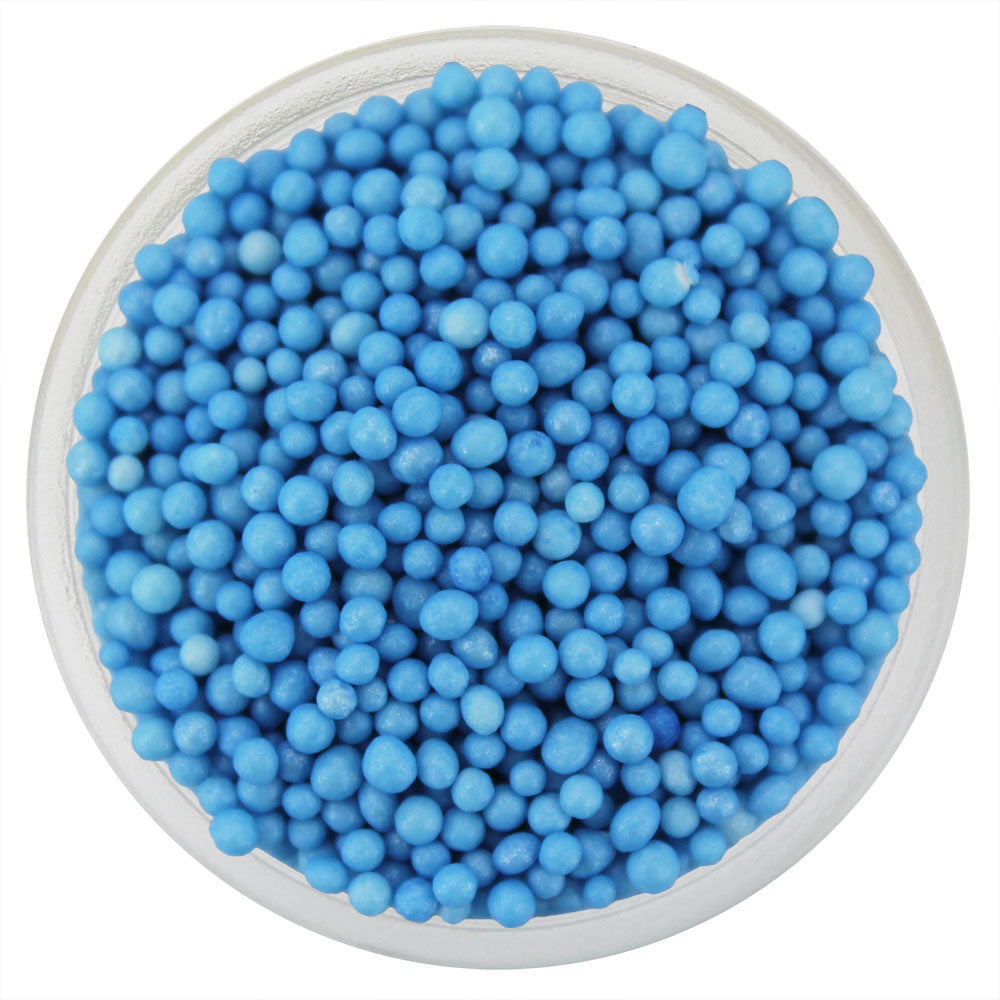 Pearly Light Pool Blue Nonpareils