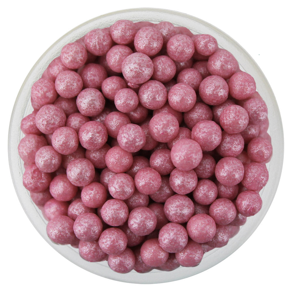 Pearly Light Rose Pink Sugar Pearls 3MM