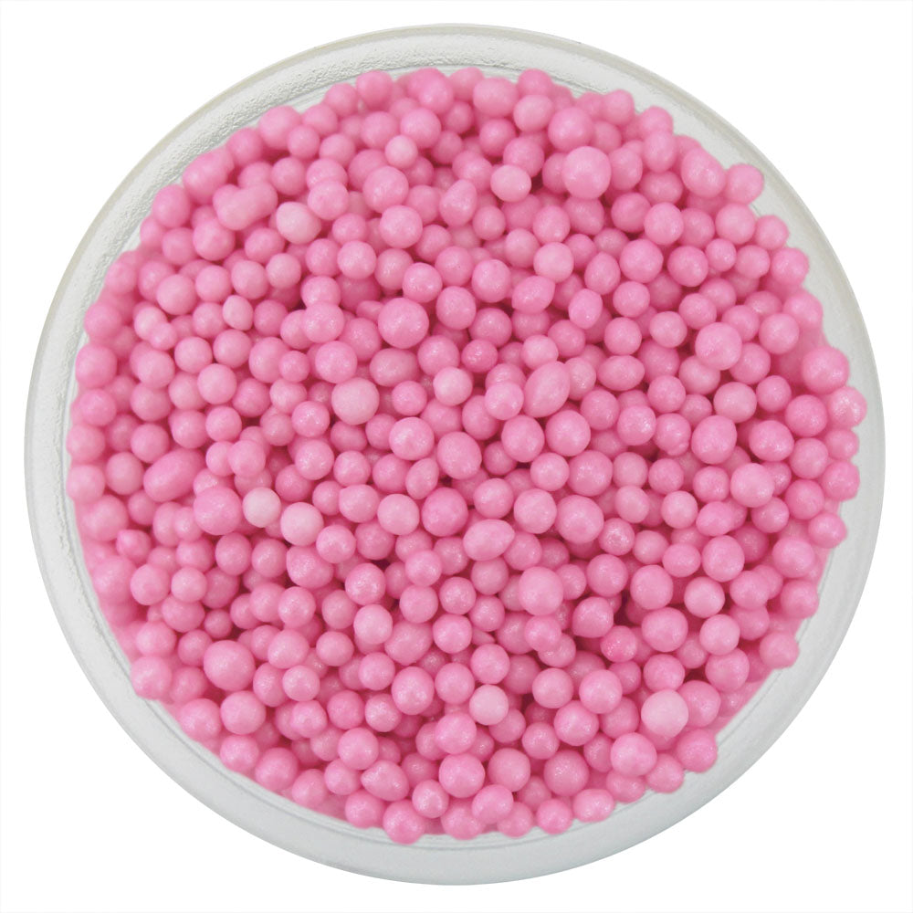 Pearly Light Rose Pink Nonpareils
