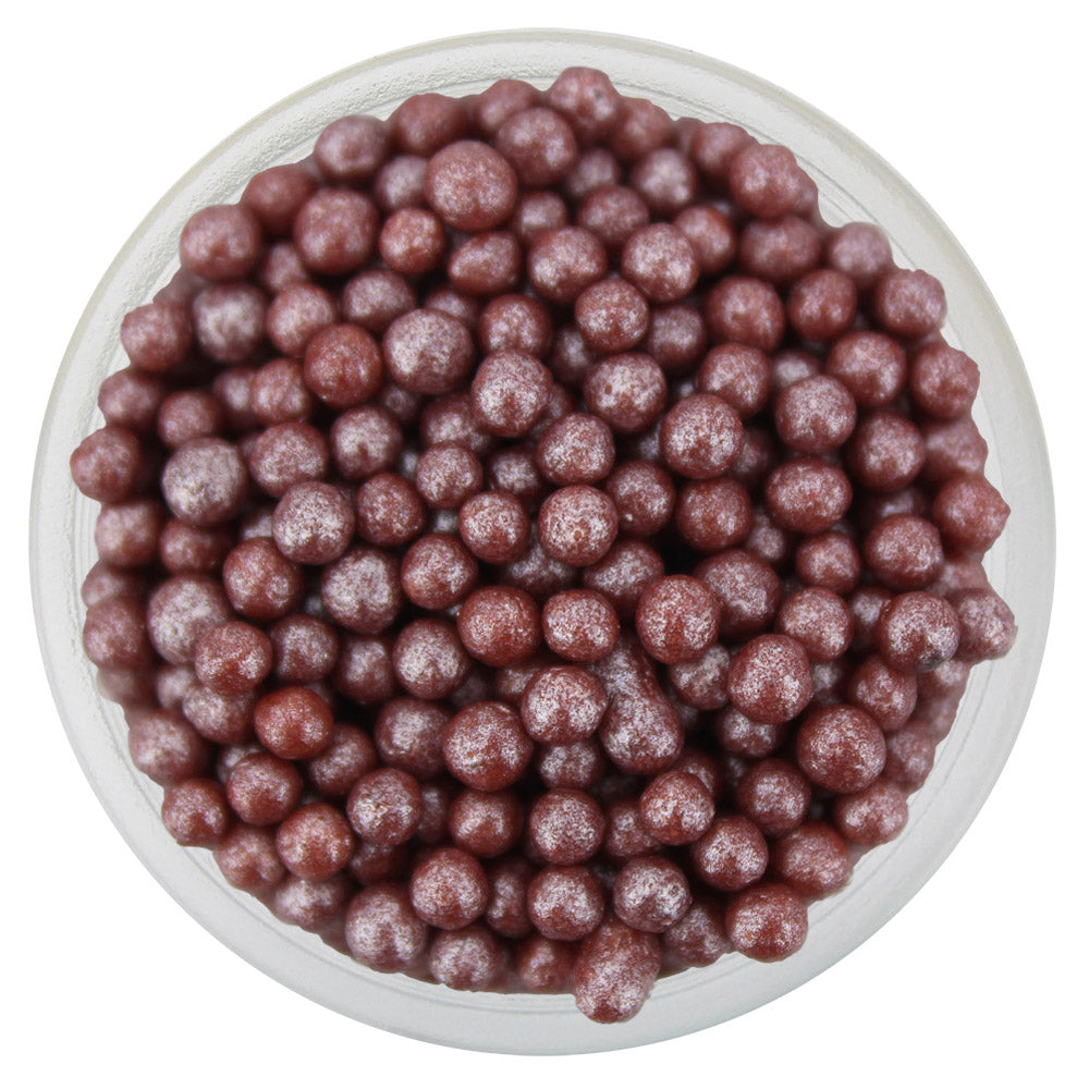 Pearly Maroon Jumbo Nonpareils