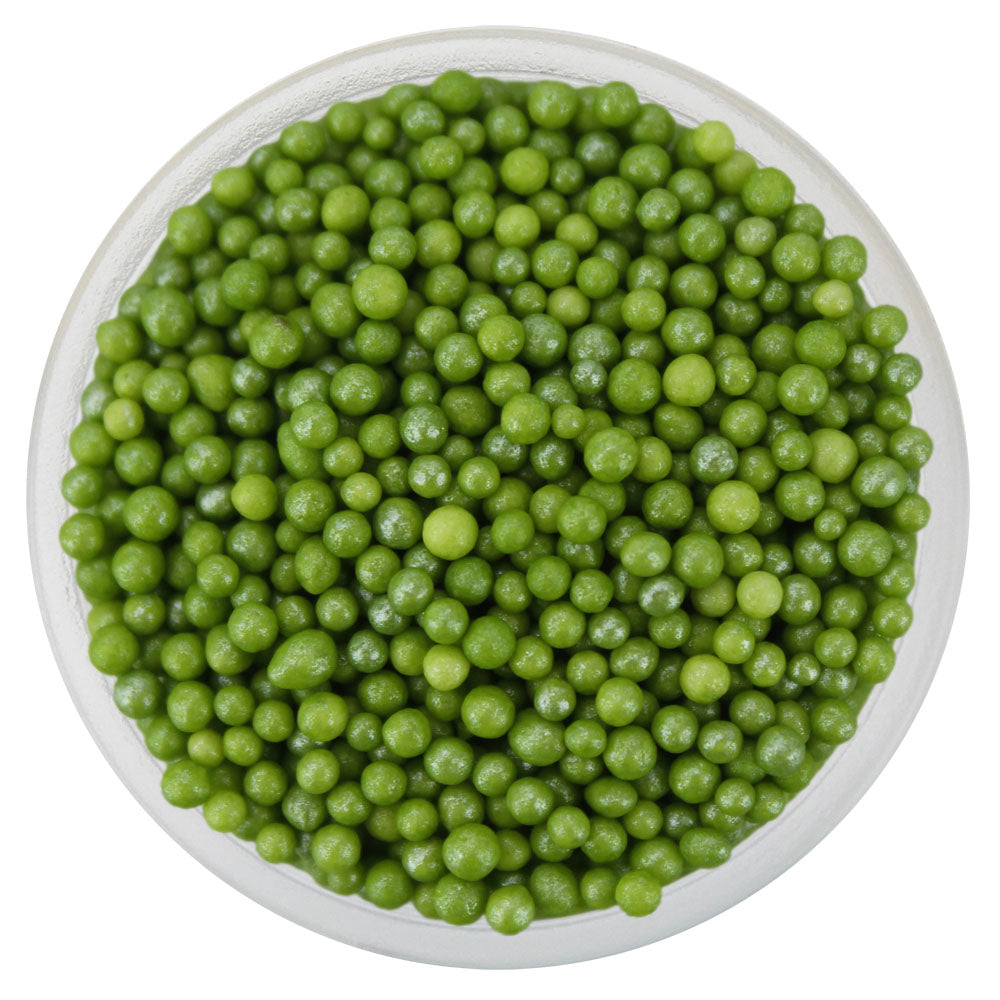 Pearly Moss Green Nonpareils