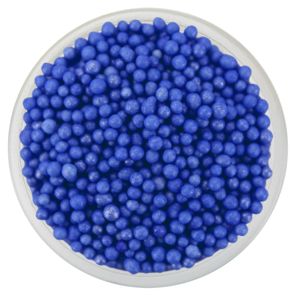 Pearly Ocean Blue Nonpareils