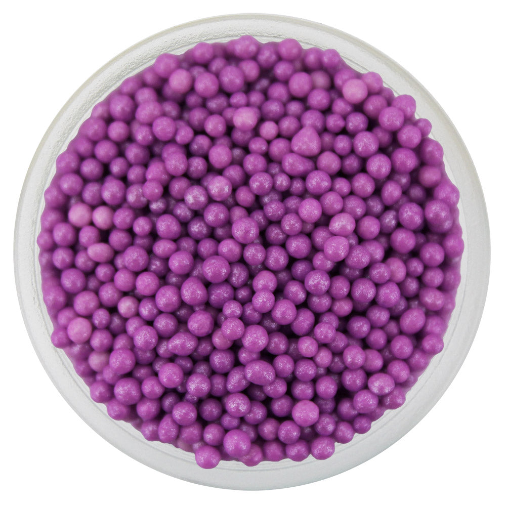 Pearly Orchid Purple Nonpareils