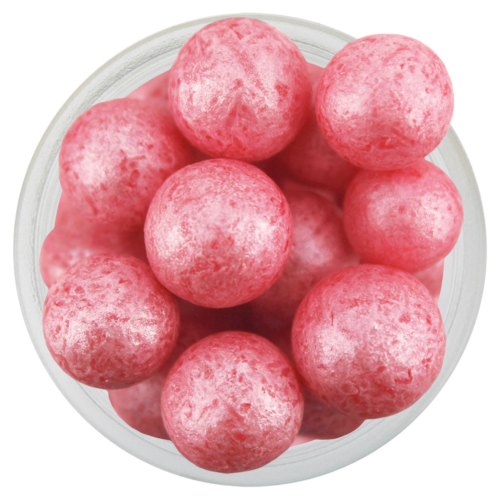 Pearly Pale Berry Pink Sugar Pearls 10MM