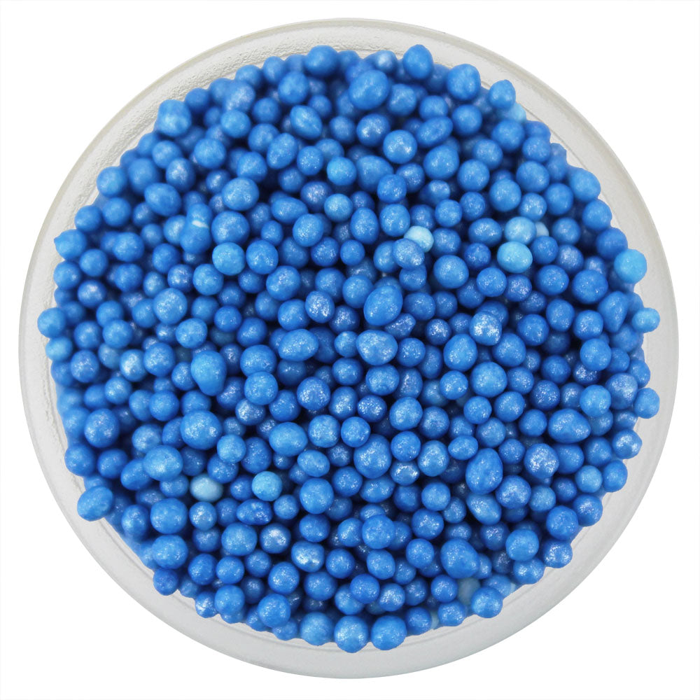 Pearly Pool Blue Nonpareils