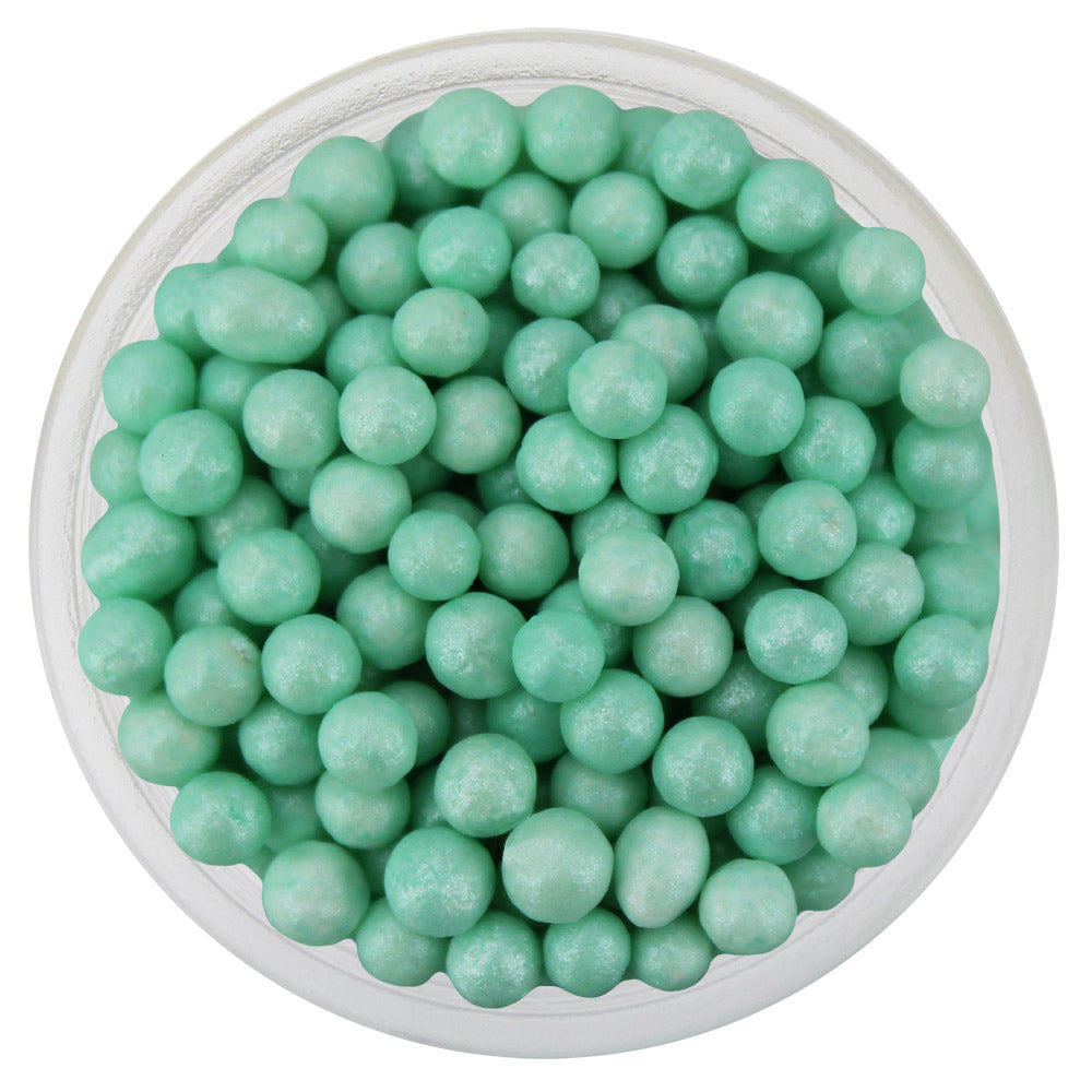Pearly Soft Mint Green Sugar Pearls 3MM