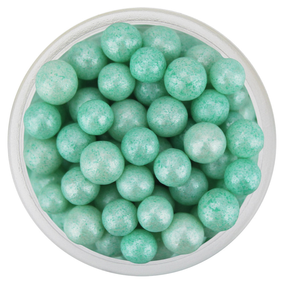 Pearly Soft Mint Green Sugar Pearls 5MM
