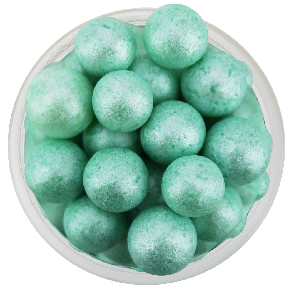Pearly Soft Mint Green Sugar Pearls 8MM