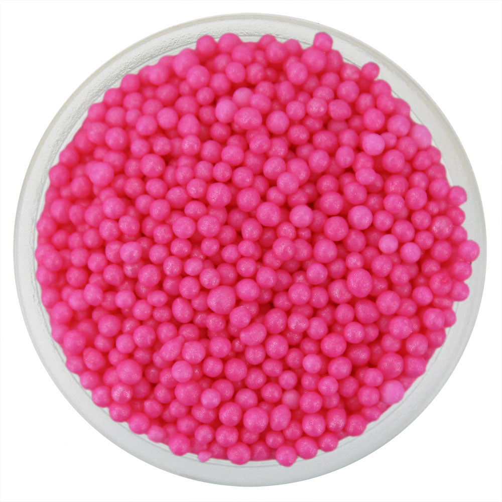 Pearly Soft Party Pink Nonpareils