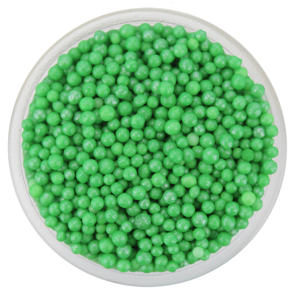 Pearly Soft Spring Green Nonpareils