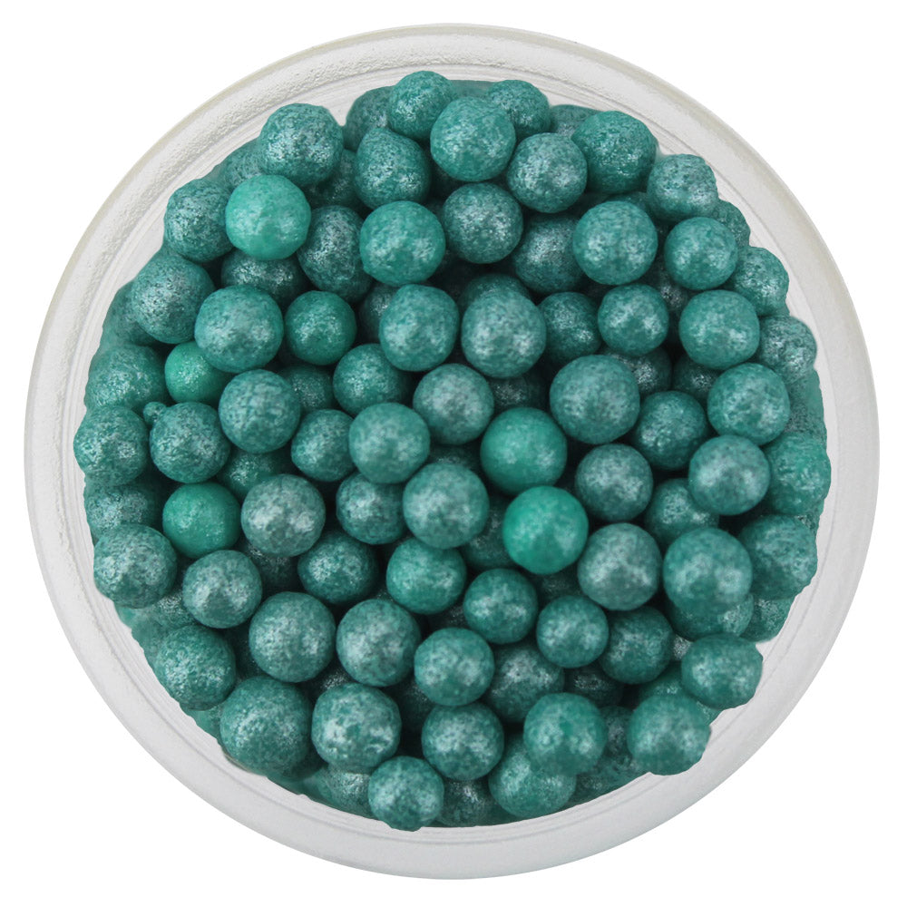 Pearly Turquoise Sugar Pearls 3MM
