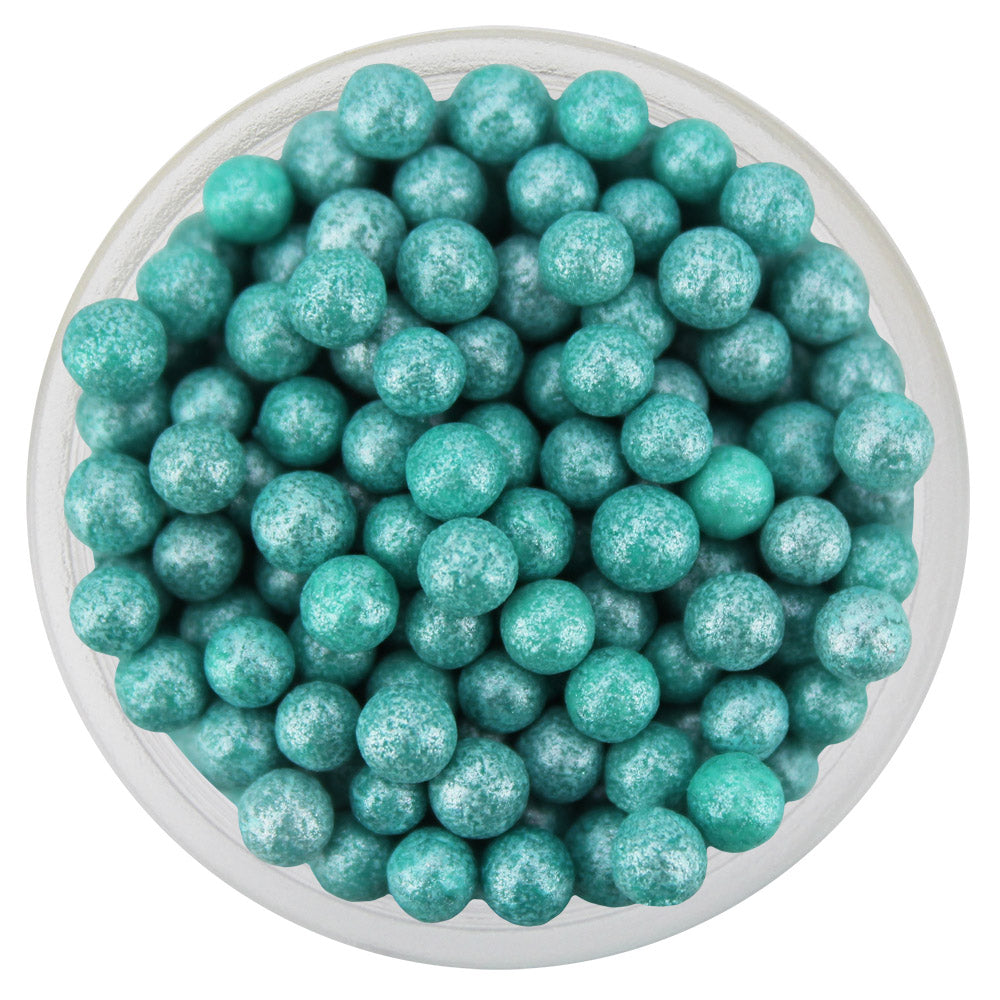 Pearly Turquoise Sugar Pearls 3MM