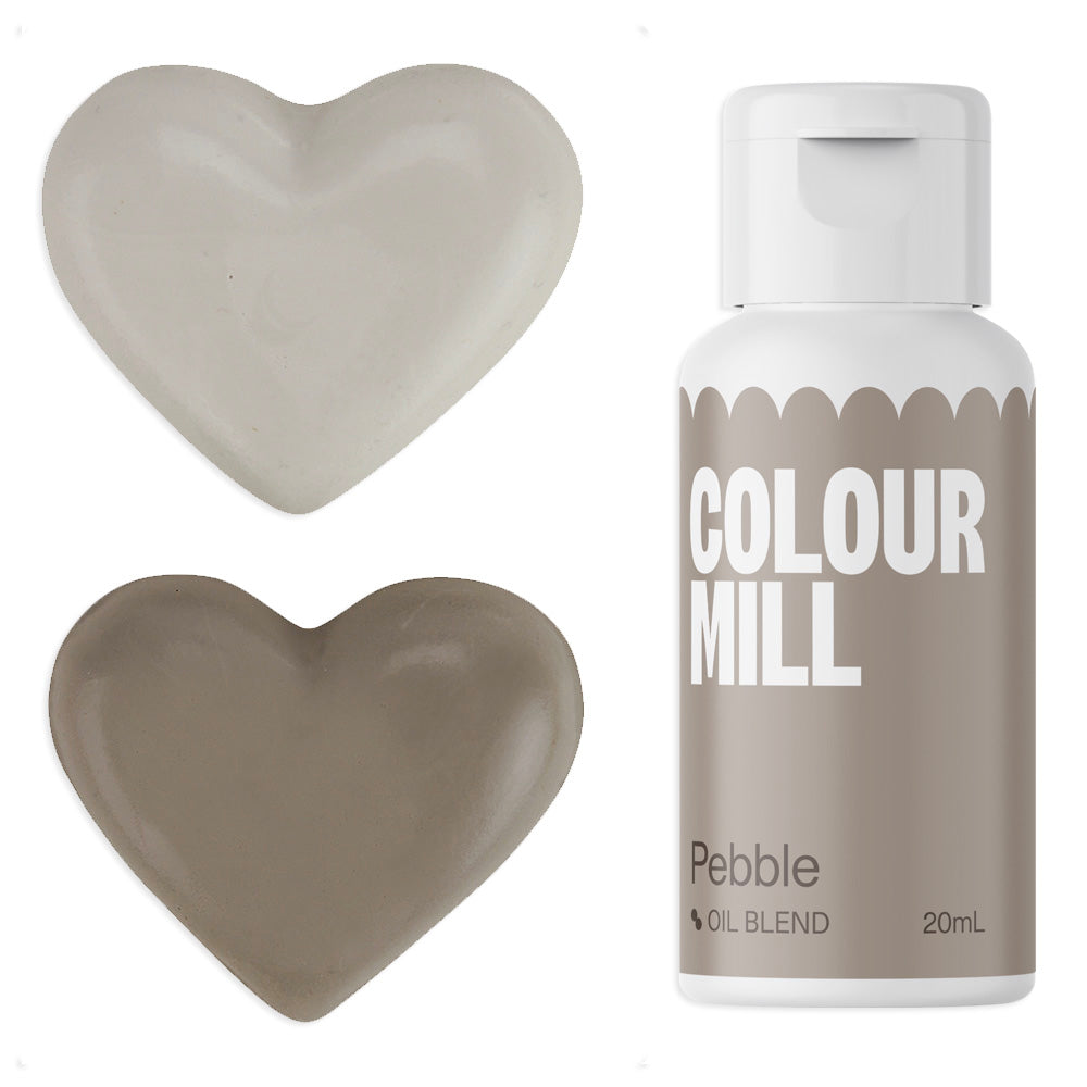 Pebble Colour Mill Oil Based Food Coloring