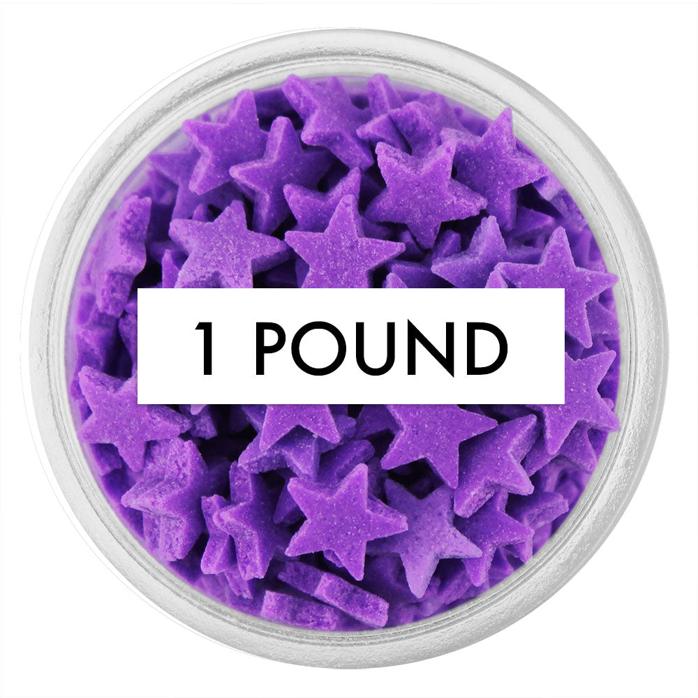 Purple Star Sprinkles 1 LB