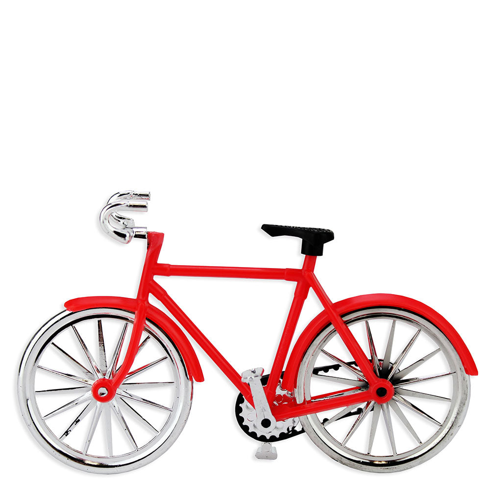 Red Bicycle Cake Topper