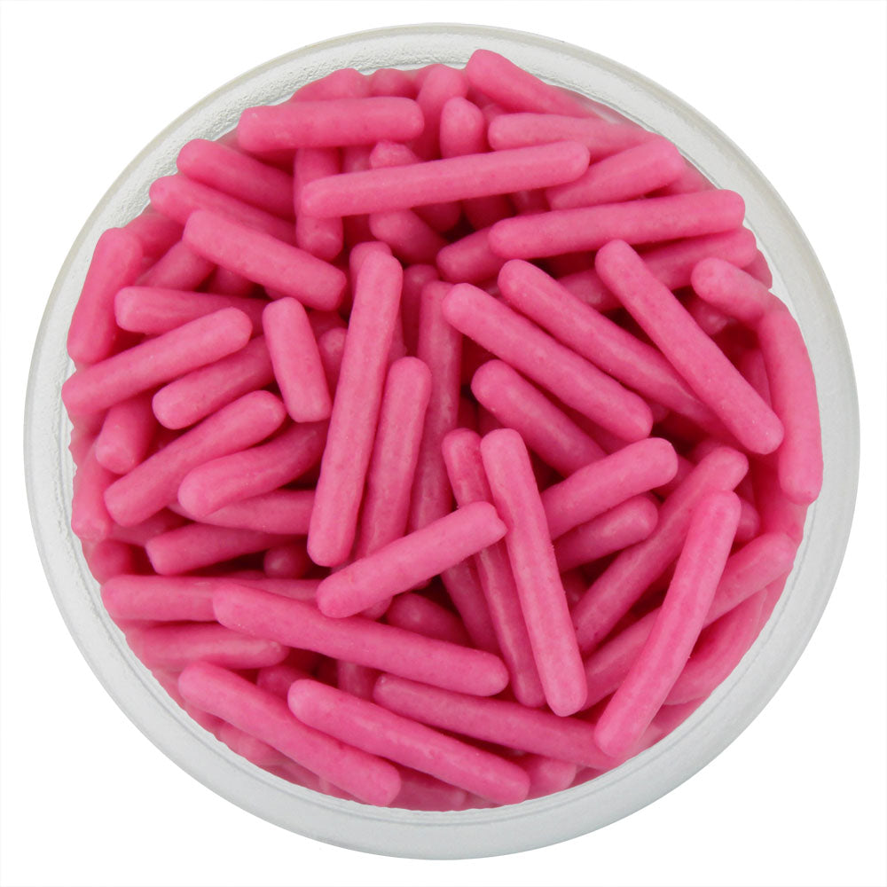 Rose Pink Thin Jimmies