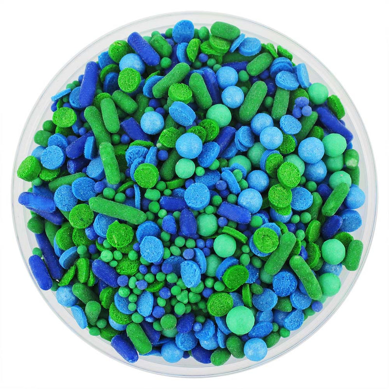 Royal Blue & Green Team Spirit Sprinkle Blend – Layer Cake Shop